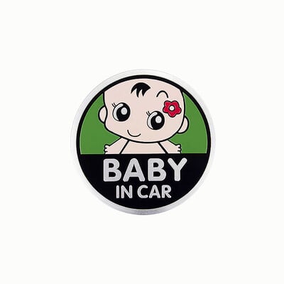 Αυτοκόλλητο 1 τεμ. Baby On Board Kid In Car Car Care Προσοχή Προειδοποίηση Ασφάλειας Αυτοκόλλητα Παράθυρο παρμπρίζ Διακόσμηση πλαϊνής πλευράς αμαξώματος Αξεσουάρ αυτοκινήτου
