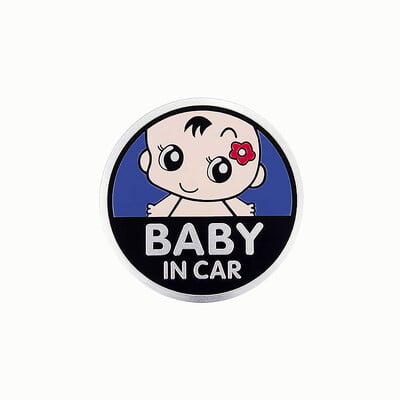 Αυτοκόλλητο 1 τεμ. Baby On Board Kid In Car Car Care Προσοχή Προειδοποίηση Ασφάλειας Αυτοκόλλητα Παράθυρο παρμπρίζ Διακόσμηση πλαϊνής πλευράς αμαξώματος Αξεσουάρ αυτοκινήτου