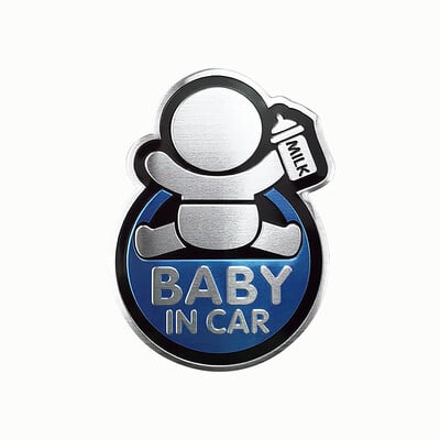 Αυτοκόλλητο 1 τεμ. Baby On Board Kid In Car Car Care Προσοχή Προειδοποίηση Ασφάλειας Αυτοκόλλητα Παράθυρο παρμπρίζ Διακόσμηση πλαϊνής πλευράς αμαξώματος Αξεσουάρ αυτοκινήτου