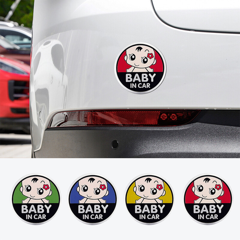 Αυτοκόλλητο 1 τεμ. Baby On Board Kid In Car Car Care Προσοχή Προειδοποίηση Ασφάλειας Αυτοκόλλητα Παράθυρο παρμπρίζ Διακόσμηση πλαϊνής πλευράς αμαξώματος Αξεσουάρ αυτοκινήτου