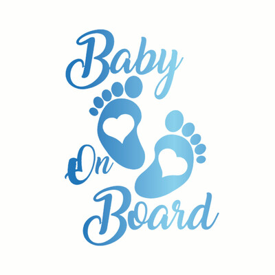 Automobilio lipdukas 3D 12,7cm*17,8CM Baby On Board lipdukai 3D lipdukai ant automobilio atspindinčio motociklo automobilio modelio