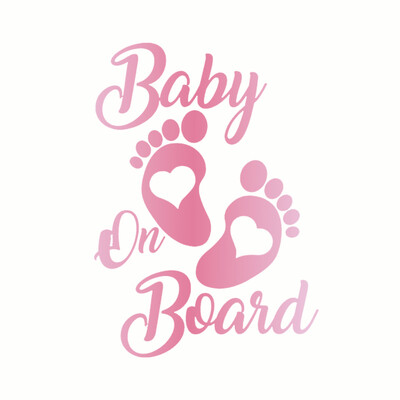 Automobilio lipdukas 3D 12,7cm*17,8CM Baby On Board lipdukai 3D lipdukai ant automobilio atspindinčio motociklo automobilio modelio