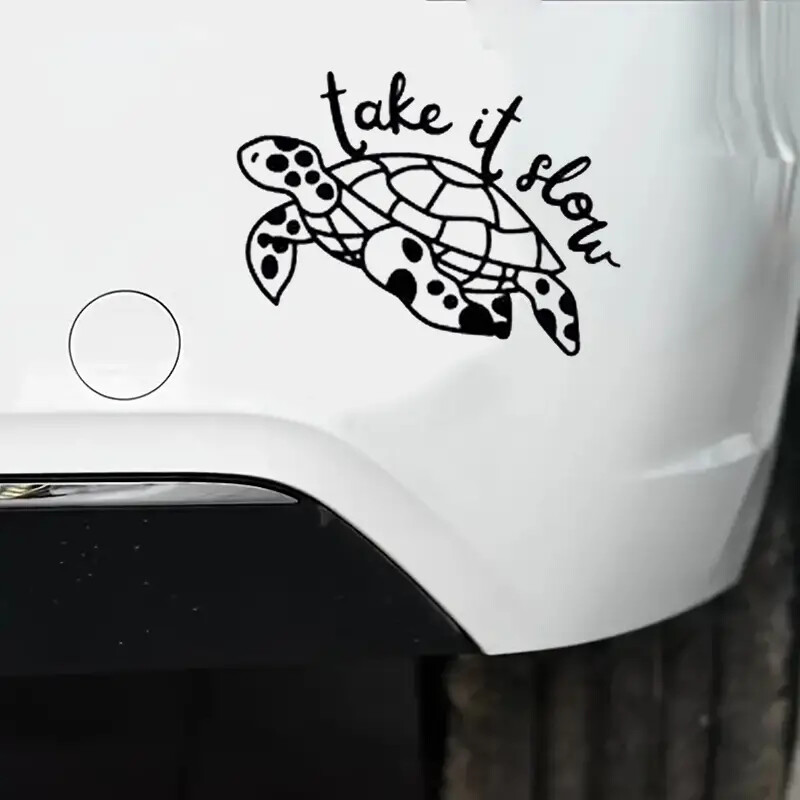 Take It Slow Turtle Auto Naljepnica Za Laptop Boca Kamion Telefon Boja Vozila Prozor Zid Šalica Ribarski Brod Naljepnice Skateboard Autom