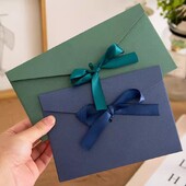 5 kom Kawaii Bowknot Envelopes Simpatične omotnice za gotovinu za pisma Papir DIY Pozivnice za vjenčanje Omot Uredski materijal