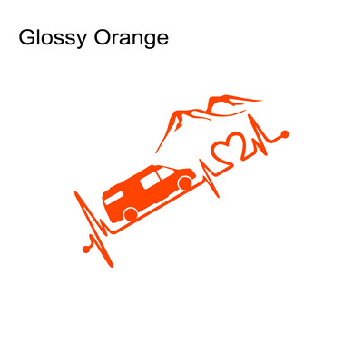 Autocolant de vinil pentru rulotă de diferite dimensiuni, autocolant în stil montan, decorare auto impermeabilă pe bara de protecție a caroseriei, fereastra din spate, laptop