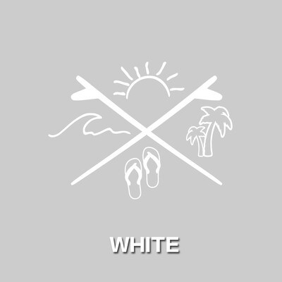 Σερφάρισμα το καλοκαίρι Αυτοκόλλητο αυτοκινήτου Αυτοκόλλητα μοτοσικλέτας Αυτοκόλλητα μοτοσικλέτας Αξεσουάρ στυλ αυτοκινήτου DIY Αυτοκόλλητο φορτηγών αυτοκινήτου Αδιάβροχο και χωρίς κόλλησηΠροσαρμοσμένο