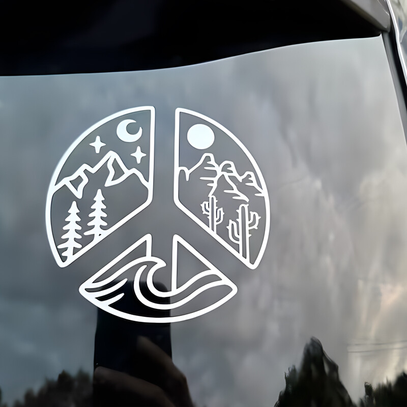 NALJEPNICA [Elementalni mir] Vinilna naljepnica 