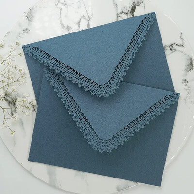 5 kom/set Kawaii čipkaste papirnate omotnice Slatke novčane omotnice Pozivnice za svadbene proslave Podlošci za slova Korice Korejski pribor