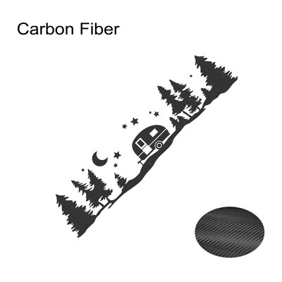 Αυτοκόλλητα γραφικών αυτοκινήτου για βουνό για τροχόσπιτο Horsebox Caravan RV Camper Van Διακοσμητικό αμάξωμα Αυτοκόλλητα βινυλίου Αξεσουάρ Auto Tuning