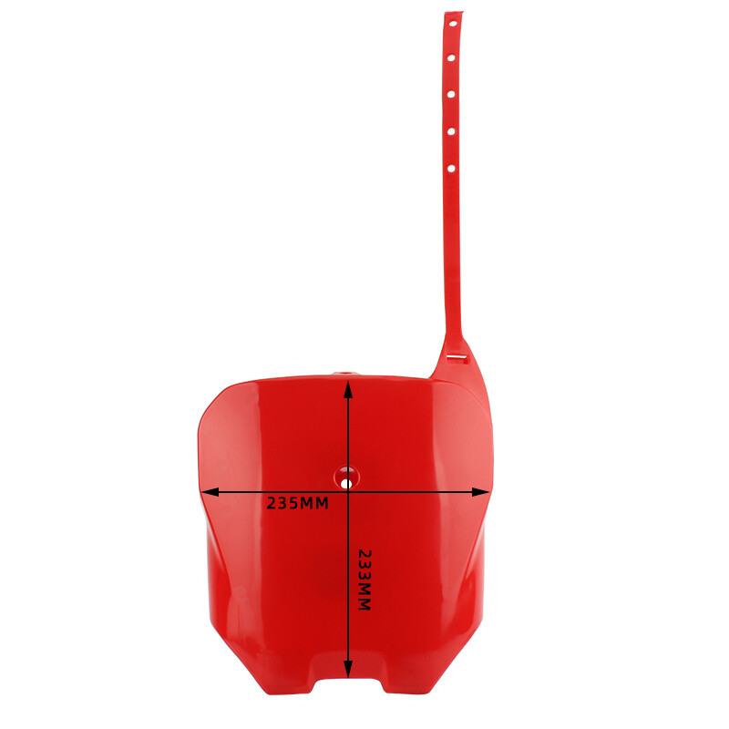 CRF motociklo numerio lentelė enduro stiliaus plastikinio dangtelio dangos priedai, skirti HONDA XR 100 80 70 motokroso purvo duobės dviračiui