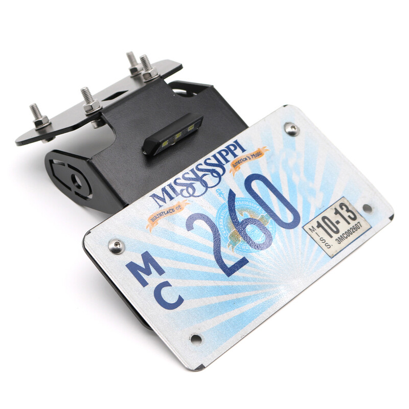 Prikladno za Kawasaki Ninja 300 EX300 Ninja 250 ZX250 Z300 Z250 2013-2018 Držač registarske pločice, stražnji rep Tidy Fender Eliminator Kit