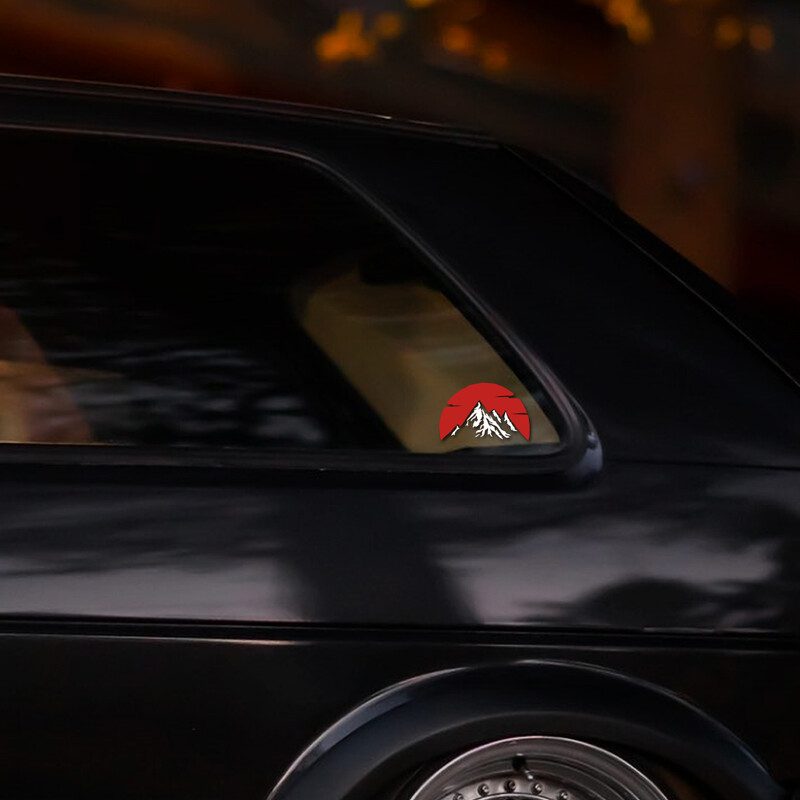 JDM τροποποιημένο διακοσμητικό Sun Sticker Notebook Water Bottle Car Van SUV μοτοσυκλέτα Windows Cup Toolbox κιθάρα σκούτερ εξατομικευμένο