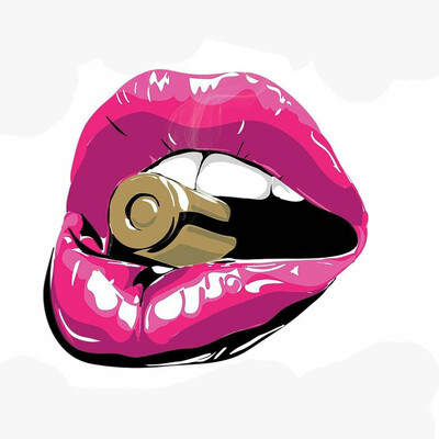 Αστεία κόκκινα χείλη Bullet Αυτοκόλλητο αυτοκινήτου Δημιουργικός προφυλακτήρας παραθύρου Βαλίτσα φορητού υπολογιστή Αυτοκόλλητο βινυλίου διακοσμητικό αδιάβροχο αξεσουάρ PVC