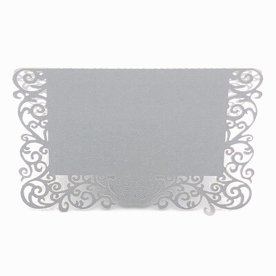 50db Gyöngyházfényű Csipke Név Helykártyák Esküvői Dekoráció Asztaldekor Asztalnév Üzenet Üdvözlőlap Rendezvényparti Kellékek