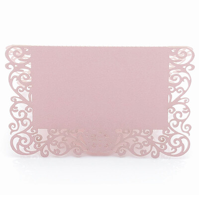 50db Gyöngyházfényű Csipke Név Helykártyák Esküvői Dekoráció Asztaldekor Asztalnév Üzenet Üdvözlőlap Rendezvényparti Kellékek