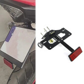 За Honda CBR500R CB500F 2016 2017 2018 2019 2020 2021 2022-2024 Скоба за държача на регистрационния номер Опашка Подреден комплект елиминатор на калници