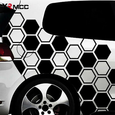 Naljepnice u obliku saća za automobil Modificiranje dekora sa strane automobila Vodootporne naljepnice u obliku saća Kreativne naljepnice za motocikle Auto Decor DIY naljepnice
