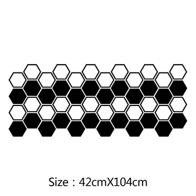 Автомобилни стикери с пчелна пита Модификация на декора Странична на автомобила Водоустойчиви стикери с пчелна пита Творчески стикери за мотоциклет Авто декор Стикери Направи си сам