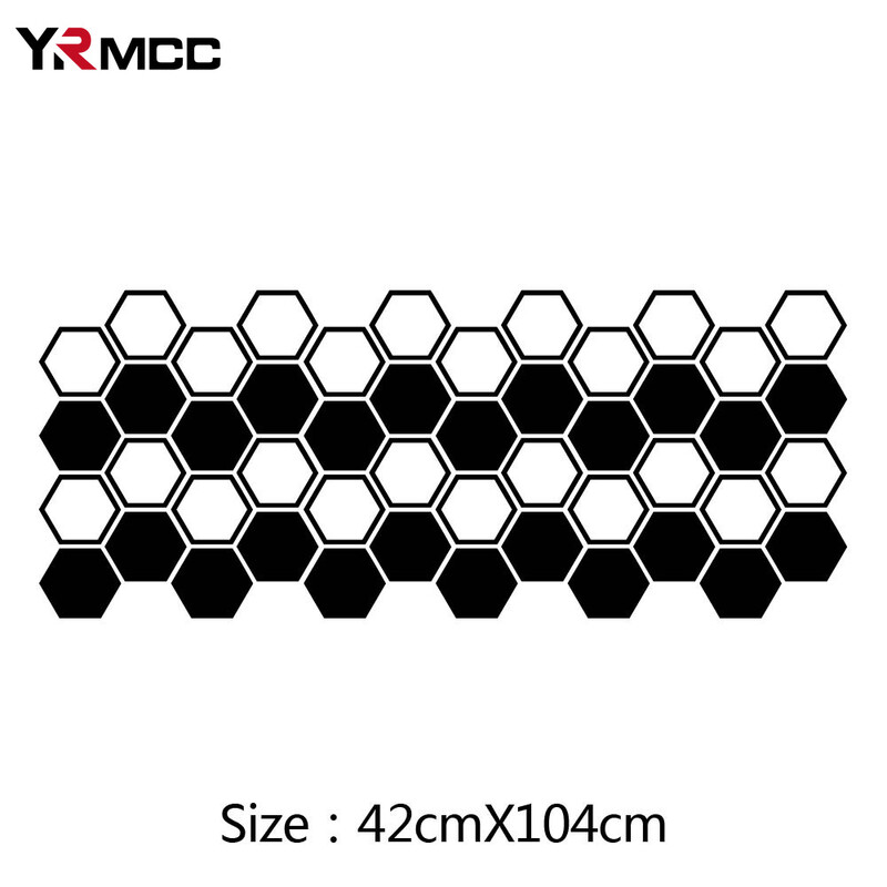 Автомобилни стикери с пчелна пита Модификация на декора Странична на автомобила Водоустойчиви стикери с пчелна пита Творчески стикери за мотоциклет Авто декор Стикери Направи си сам