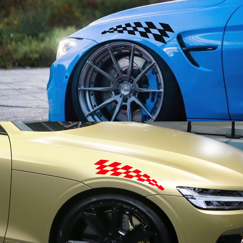 Autocolante universale pentru sprâncene pentru roți de mașină, 2 buc, accesorii de reglare automată pentru Suzuki Volvo Tesla Skoda VW Volkswagen Smart Seat Subaru