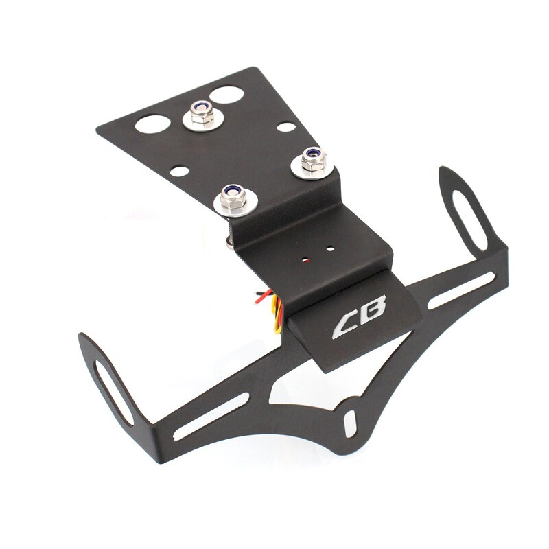 Скоба за държач за регистрационен номер на мотоциклет Рамка за опашка Подреден калник Елиминатор за Honda CB650F CBR650F 2014 2015 2016 2017 2018