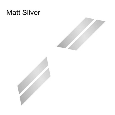 Automobilio dvigubo strypo gaubto sparno maišos žymėjimo pusė, skirta Ford Mustang GT500 GT350 GT auto grafikos juostoms sportinio vinilo dekoro lipdukų rinkinys