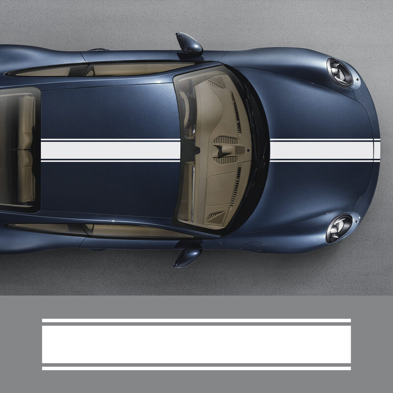 Različite veličine Univerzalne bočne naljepnice poklopca haube automobila za modnu grafiku Dodaci za automatsko ugađanje Naljepnice s vinilnim filmom