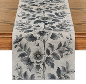 Rašalas Gėlių augalų stalo bėgikai Virtuvės stalo dekoras Sodybos namas Plaunamas valgomojo stalo bėgikas Šventinių vakarėlių vestuvių papuošalai