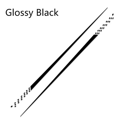 2 buc. Autocolant de vinil decorativ pentru linia taliei universale pentru mașină, accesorii auto pentru Suzuki Volvo Tesla Skoda VW Volkswagen Seat Subaru Toyota