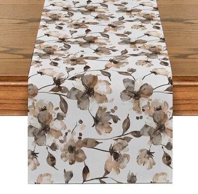 Tinta és virág Asztalfutó Konyha Étkező Dekoráció Asztalfutók Ünnepi dekorációk Szobadekoráció