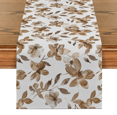 Tinta és virág Asztalfutó Konyha Étkező Dekoráció Asztalfutók Ünnepi dekorációk Szobadekoráció