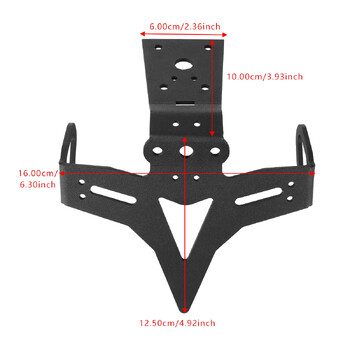 Για Yamaha MT-07 MT 07 FZ-07 MT07 2013-2023 2014 2018 Μοτοσικλέτα Πινακίδα Πινακίδας Μοτοσικλέτας Fender Eliminator Registration Bracket