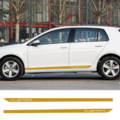 Za Volkswagen VW Golf 7 5 4 3 6 2 1 MK7 MK5 MK2 MK6 MK4 MK1 MK3 GTI 2PCS/Set Bočna grafika vrata automobila Vinilne naljepnice Dodatna oprema