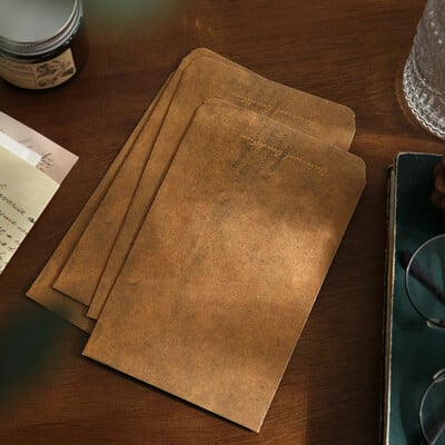 20 buc/set plicuri vintage din hârtie kraft, scrisori de scrisori, invitații pentru nunta, geantă, cadouri, pungi, plicuri, autocolante de etanșare