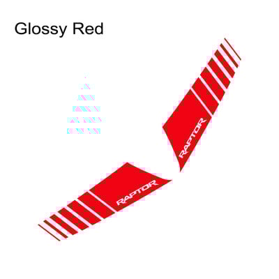 2 DB autó motorháztető fedő grafikus vinil matricák Ford Ranger Raptor F150 F-150 2015-2018 Pickup Auto motorháztető díszítő kiegészítőkhöz