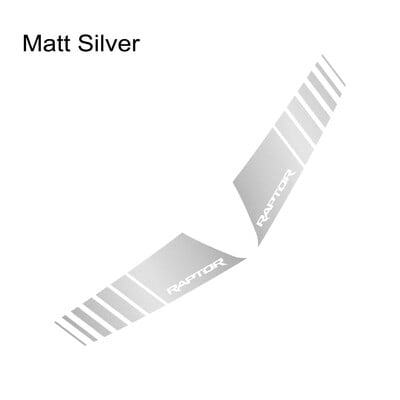 2 DB autó motorháztető fedő grafikus vinil matricák Ford Ranger Raptor F150 F-150 2015-2018 Pickup Auto motorháztető díszítő kiegészítőkhöz