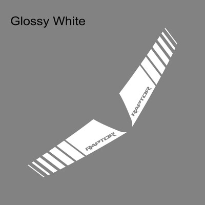 2 DB autó motorháztető matricák Ford Ranger Raptor F150 F-150 2.7 V6 2015-2020 Pickup Autótartozékok Vinyl film matricák