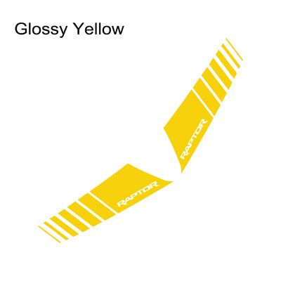 2 DB autó motorháztető matricák Ford Ranger Raptor F150 F-150 2.7 V6 2015-2020 Pickup Autótartozékok Vinyl film matricák