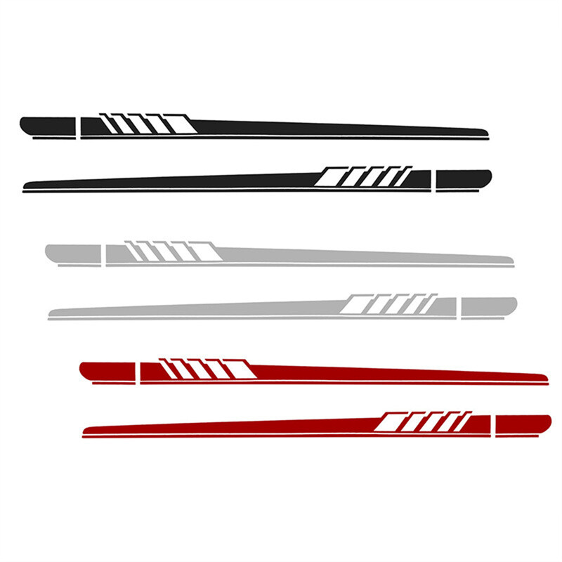 1 par naljepnica s bočne strane karoserije automobila Trkaće pruge Vozila Automobili Univerzalne naljepnice Vanjski ukrasi Dodatna oprema