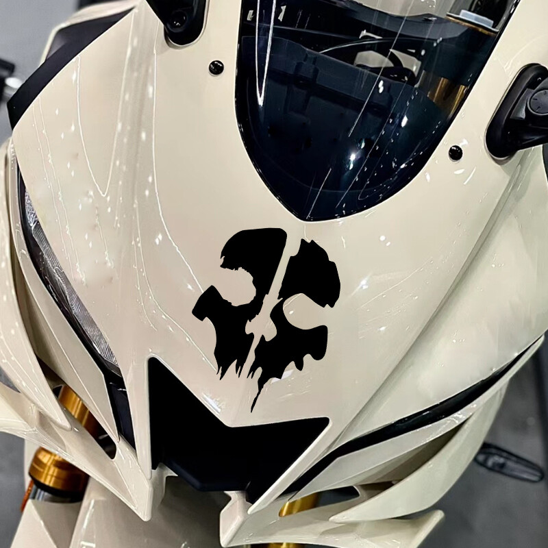 Šarene lubanje Naljepnice za motocikle Motocross kaciga Spremnik goriva LOGO Naljepnice kostura užasa za KTM Honda Kawasaki Yamaha Vespa