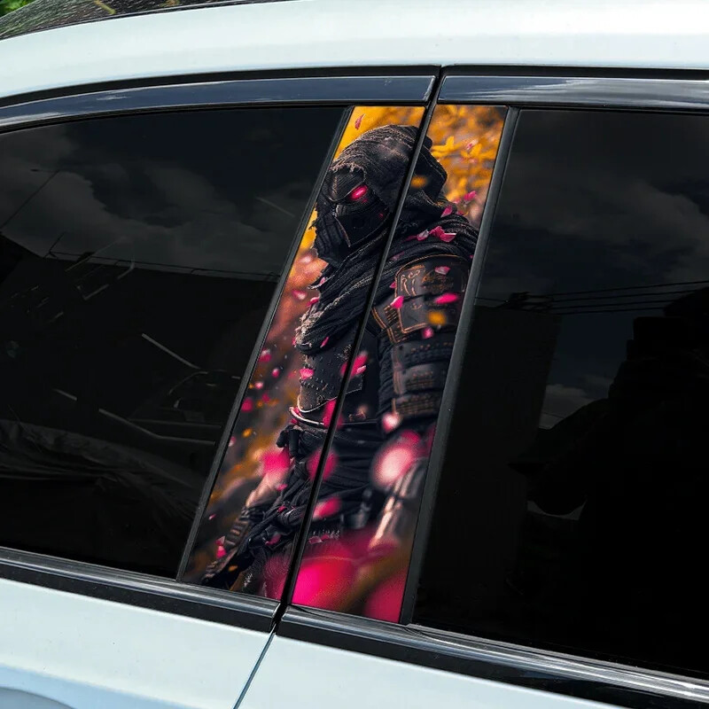 1 buc/2 buc. Autocolante pentru mașină în stil JDM, autocolant pentru stâlp central auto, autocolante de vinil pentru stâlp B, acoperire, zgârieturi, decoruri pentru vehicule