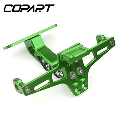 За Kawasaki NINJA 250R 300 ER6 650 1000 ZX6 ZX7 ZX9 ZX10 ZX12 ZX14 Универсална рамка за монтиране на заден регистрационен номер LED светлина