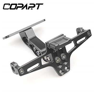 За Kawasaki NINJA 250R 300 ER6 650 1000 ZX6 ZX7 ZX9 ZX10 ZX12 ZX14 Универсална рамка за монтиране на заден регистрационен номер LED светлина