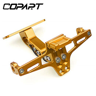 За Kawasaki NINJA 250R 300 ER6 650 1000 ZX6 ZX7 ZX9 ZX10 ZX12 ZX14 Универсална рамка за монтиране на заден регистрационен номер LED светлина