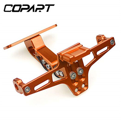 За Kawasaki NINJA 250R 300 ER6 650 1000 ZX6 ZX7 ZX9 ZX10 ZX12 ZX14 Универсална рамка за монтиране на заден регистрационен номер LED светлина