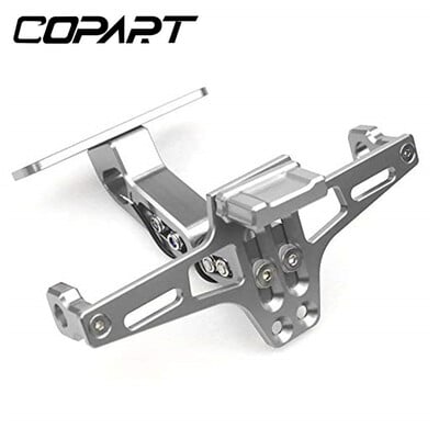 За Kawasaki NINJA 250R 300 ER6 650 1000 ZX6 ZX7 ZX9 ZX10 ZX12 ZX14 Универсална рамка за монтиране на заден регистрационен номер LED светлина