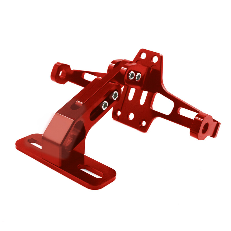 За Kawasaki NINJA 250R 300 ER6 650 1000 ZX6 ZX7 ZX9 ZX10 ZX12 ZX14 Универсална рамка за монтиране на заден регистрационен номер LED светлина