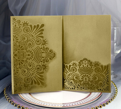 10 tk 13 värvi laseriga lõigatud Noble Flora kutsed kaart Elegantne pits eelistus ümbrikud pulmapeo sisustus