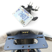 Rendszámtábla tartó Yamaha MT-07 FZ-07 2014 2015 2016 2017 2018 2019 2020 2021 2022 hátsó farok rendezett sárvédő készlethez