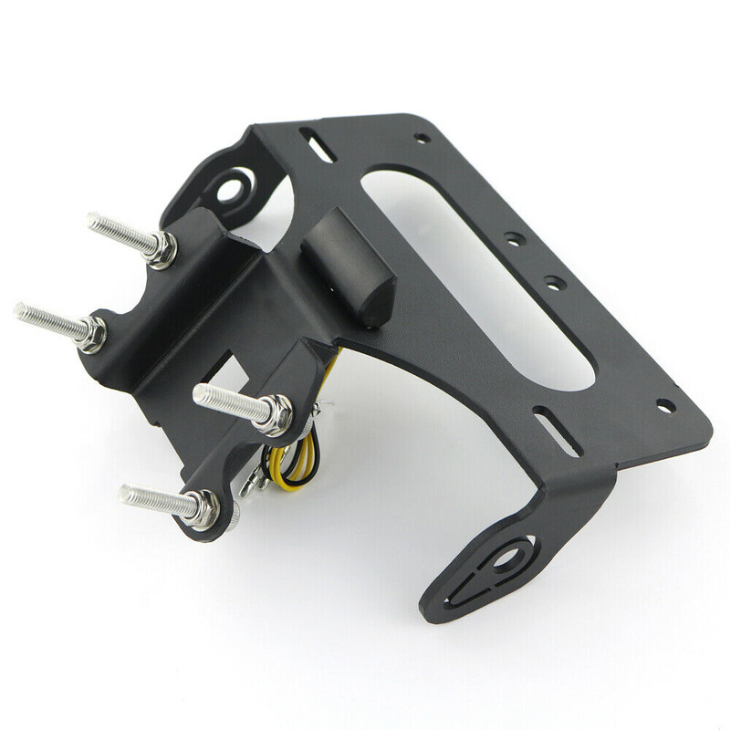 Rendszámtábla tartó Yamaha MT-07 FZ-07 2014 2015 2016 2017 2018 2019 2020 2021 2022 hátsó farok rendezett sárvédő készlethez